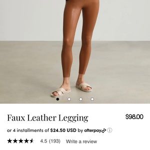 Commando Faux Leather Leggings